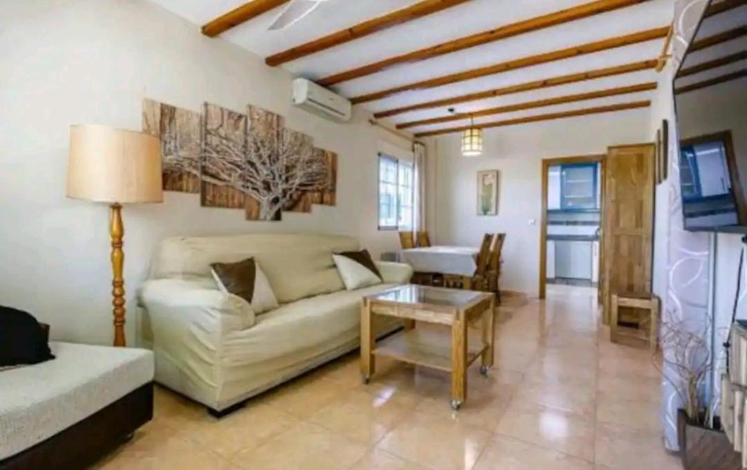 Bungalow Adaptado, Terraza Muy Grande Y Soleada. Gran Alacant Eksteriør bilde