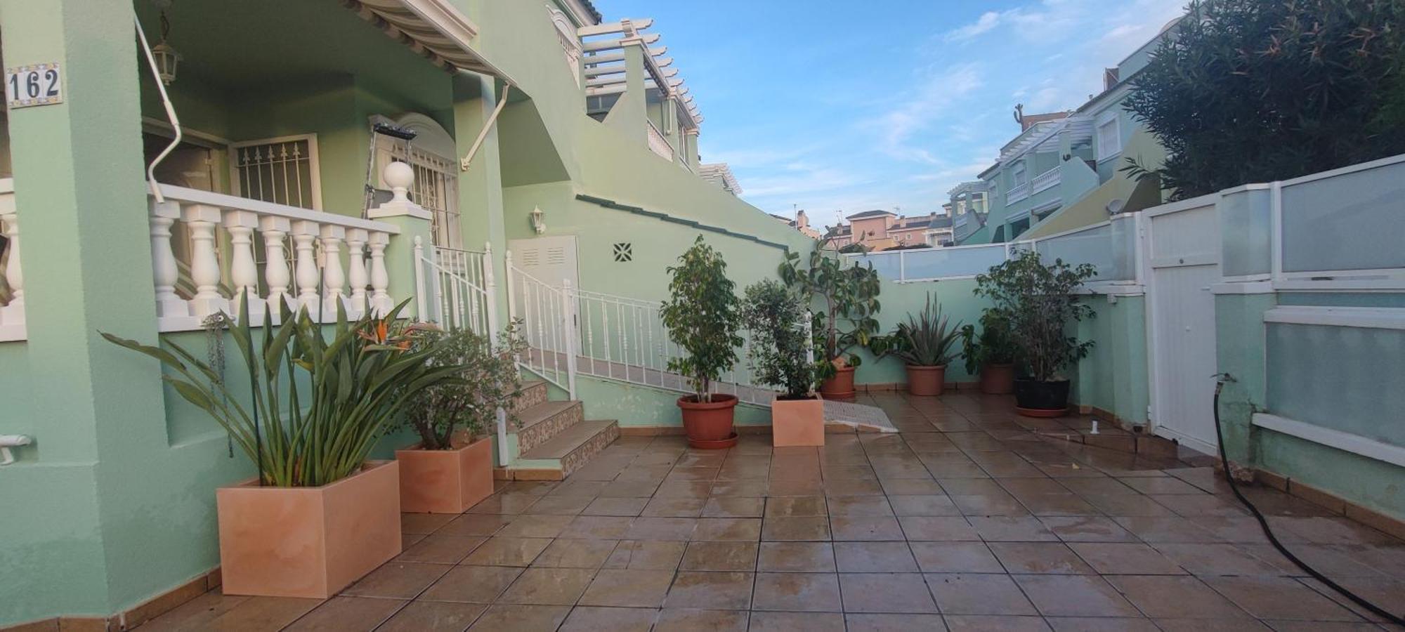 Bungalow Adaptado, Terraza Muy Grande Y Soleada. Gran Alacant Eksteriør bilde